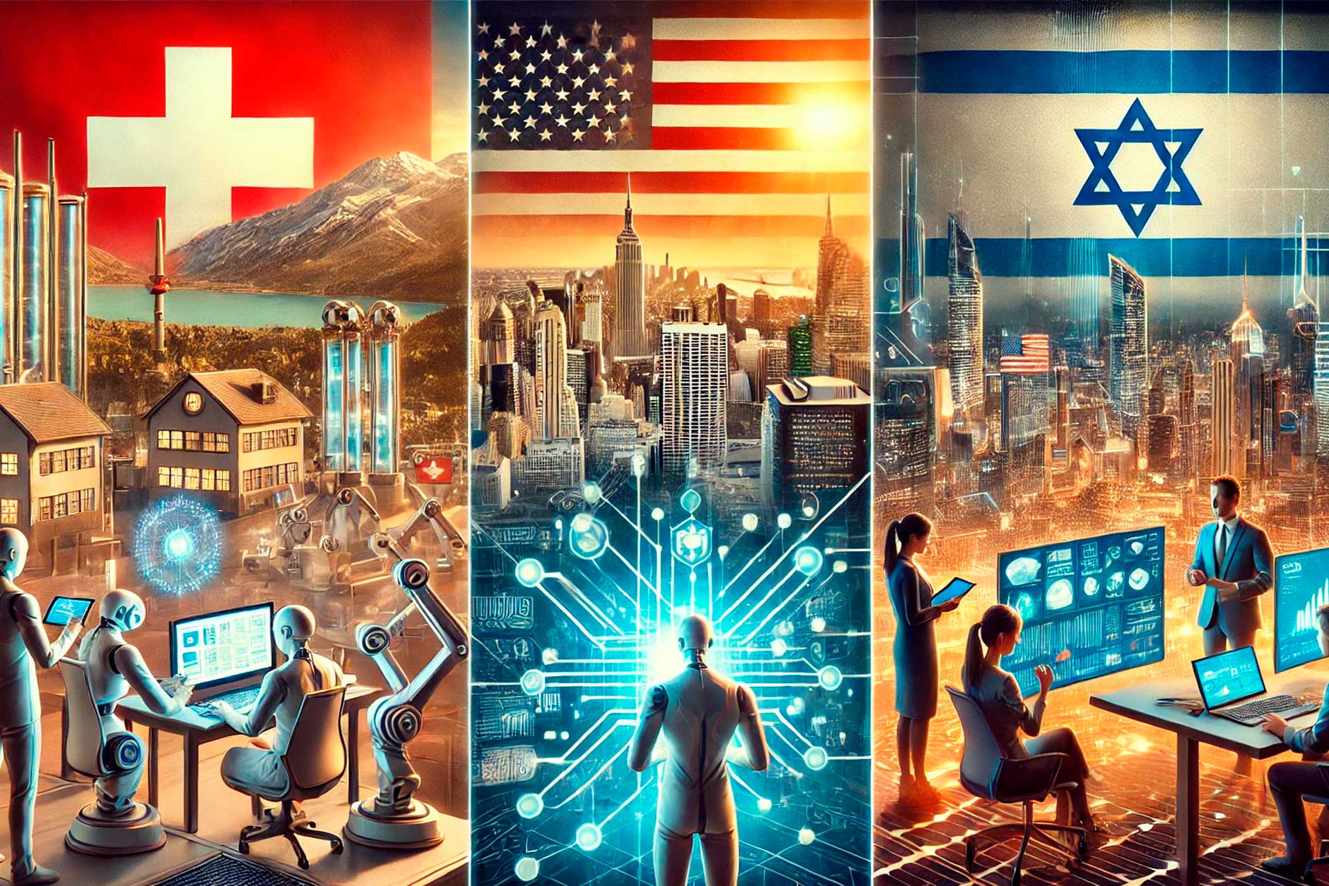 Switzerland USA Israel innovation