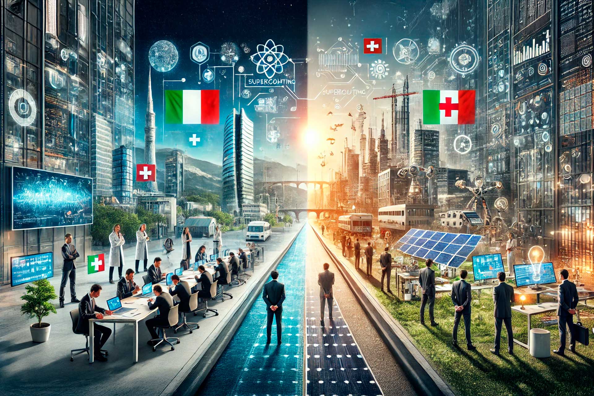 Italy and Switzerland tech ecosystems